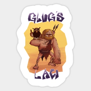 glugs law Sticker